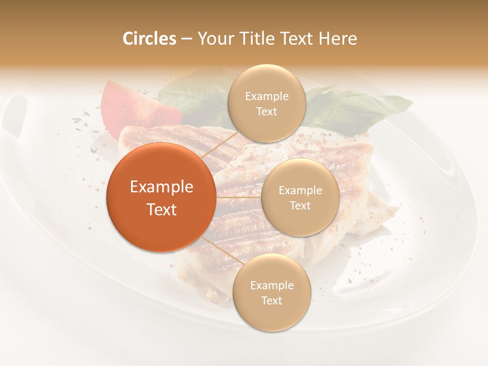 Lunch Fillet Grill PowerPoint Template