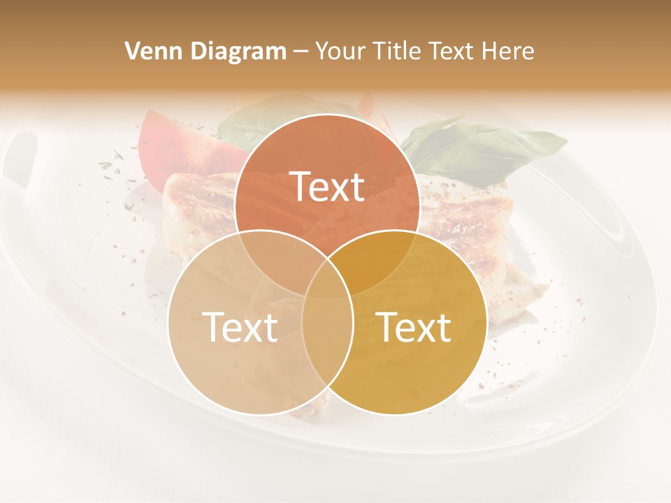 Lunch Fillet Grill PowerPoint Template