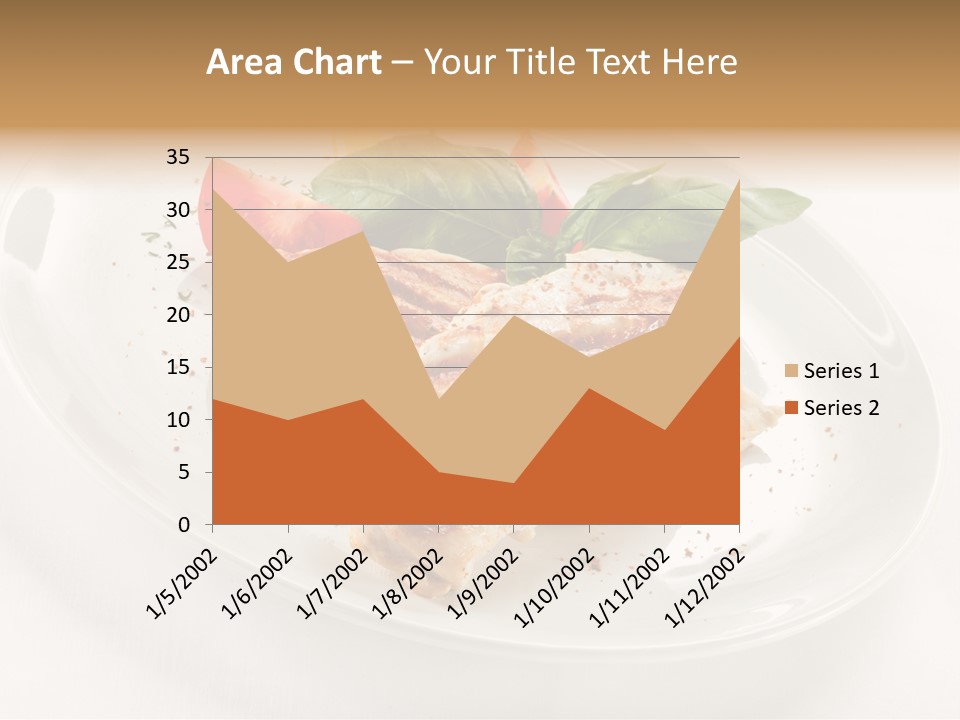 Lunch Fillet Grill PowerPoint Template
