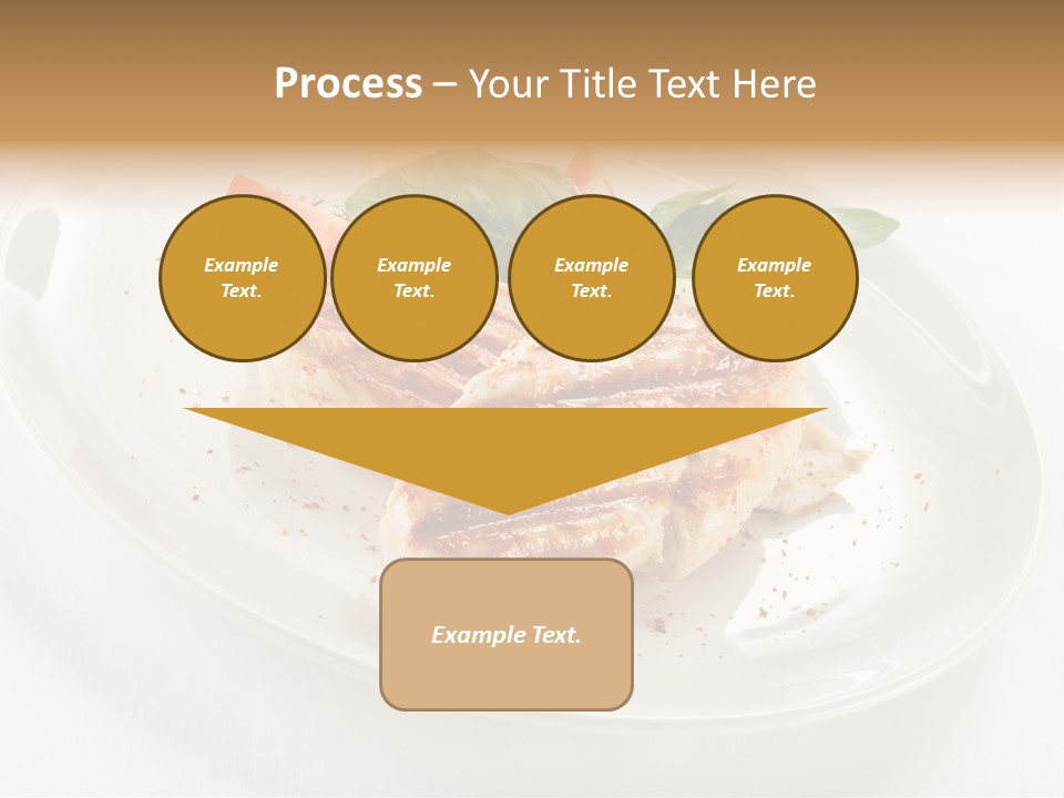 Lunch Fillet Grill PowerPoint Template