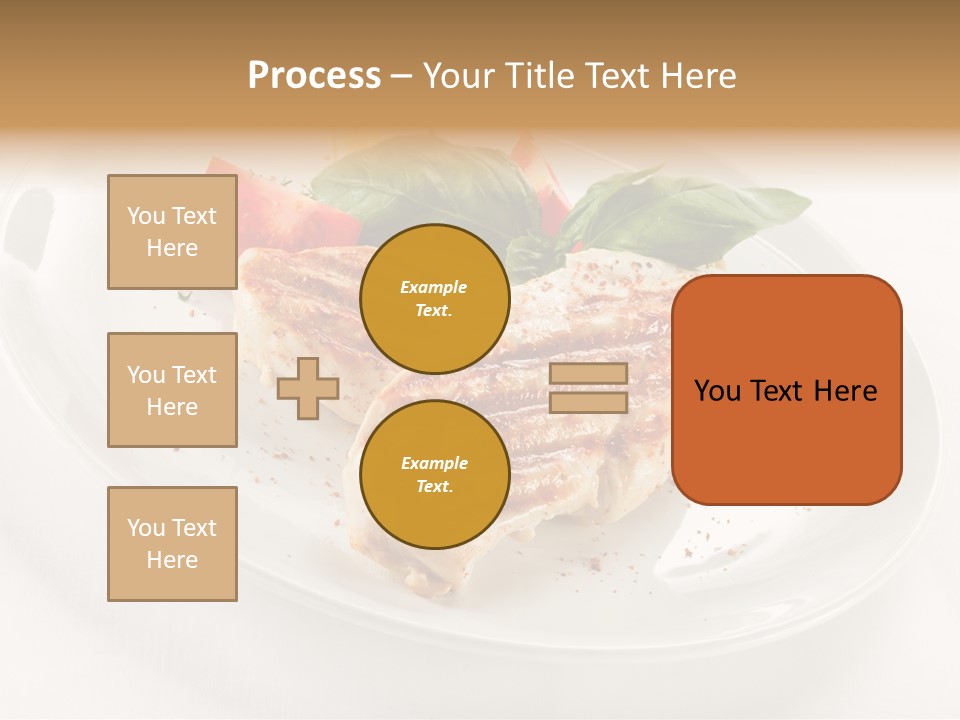 Lunch Fillet Grill PowerPoint Template