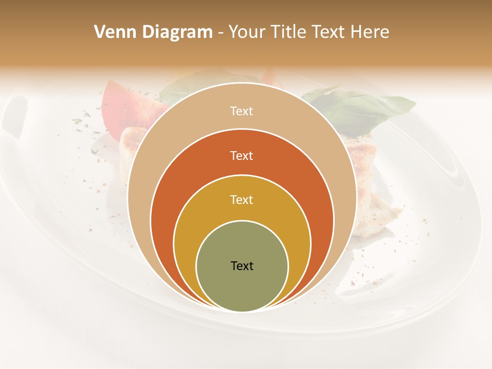 Lunch Fillet Grill PowerPoint Template