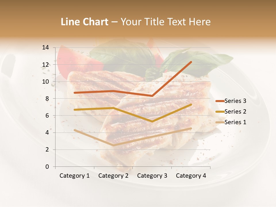 Lunch Fillet Grill PowerPoint Template