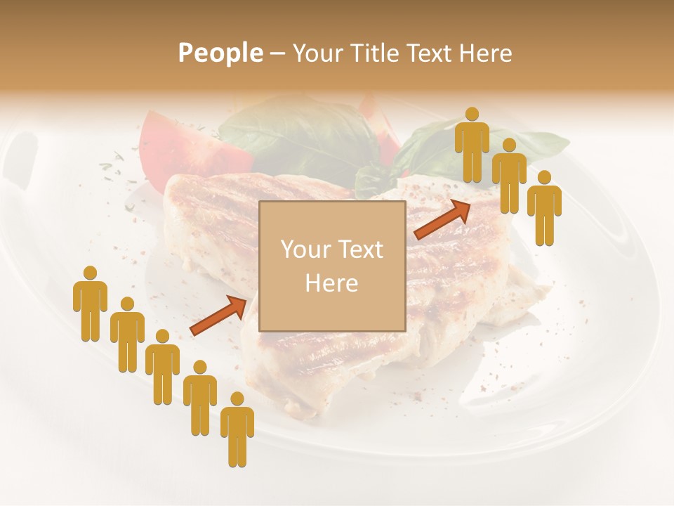 Lunch Fillet Grill PowerPoint Template