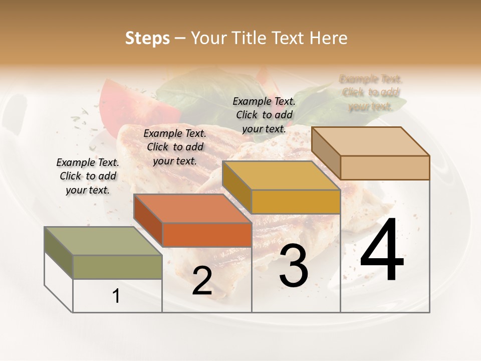 Lunch Fillet Grill PowerPoint Template