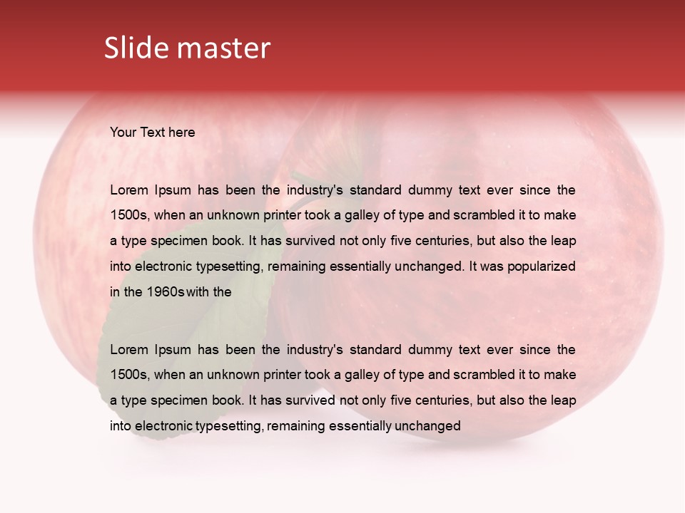 Two Diet Sweet PowerPoint Template