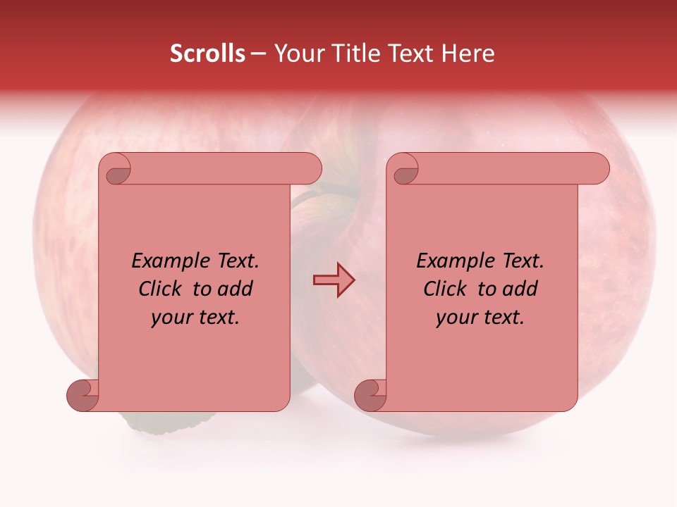 Two Diet Sweet PowerPoint Template