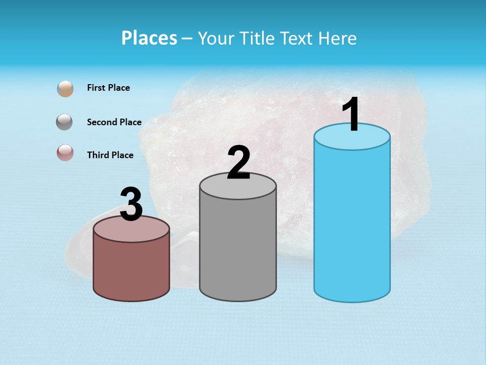 Crystal Wellness Pink PowerPoint Template