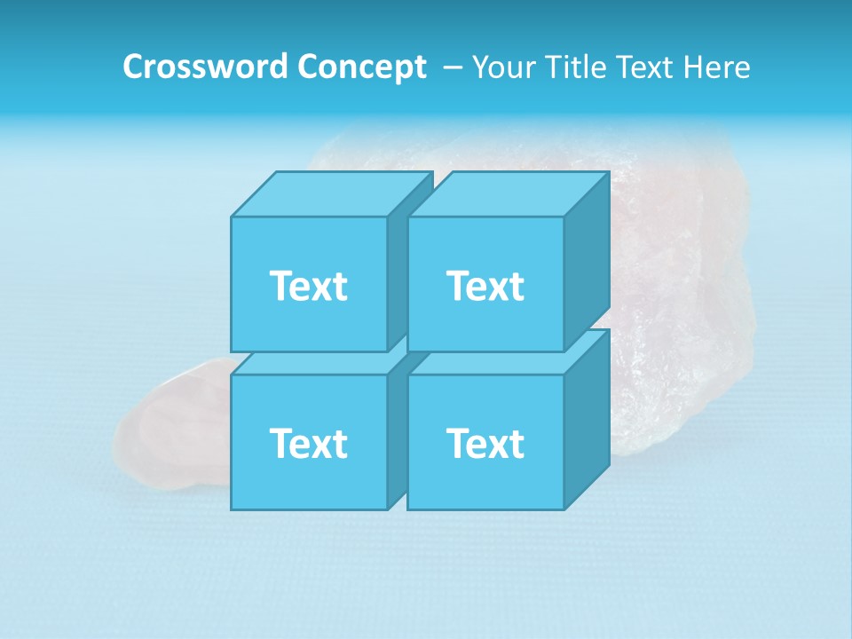 Crystal Wellness Pink PowerPoint Template