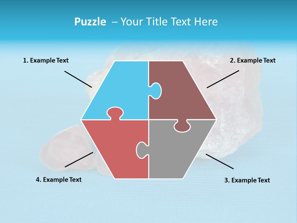 Crystal Wellness Pink PowerPoint Template