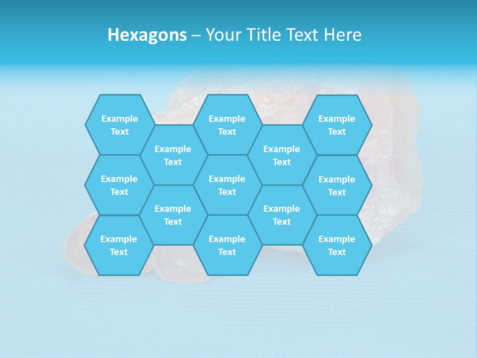 Crystal Wellness Pink PowerPoint Template