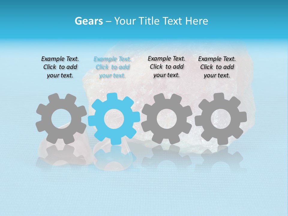 Crystal Wellness Pink PowerPoint Template