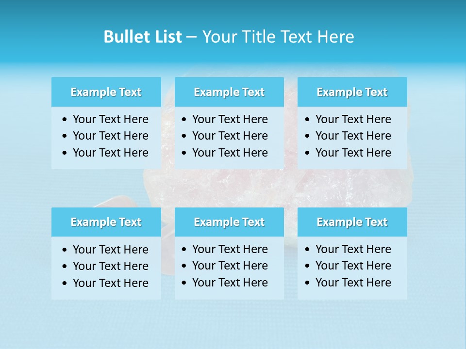 Crystal Wellness Pink PowerPoint Template