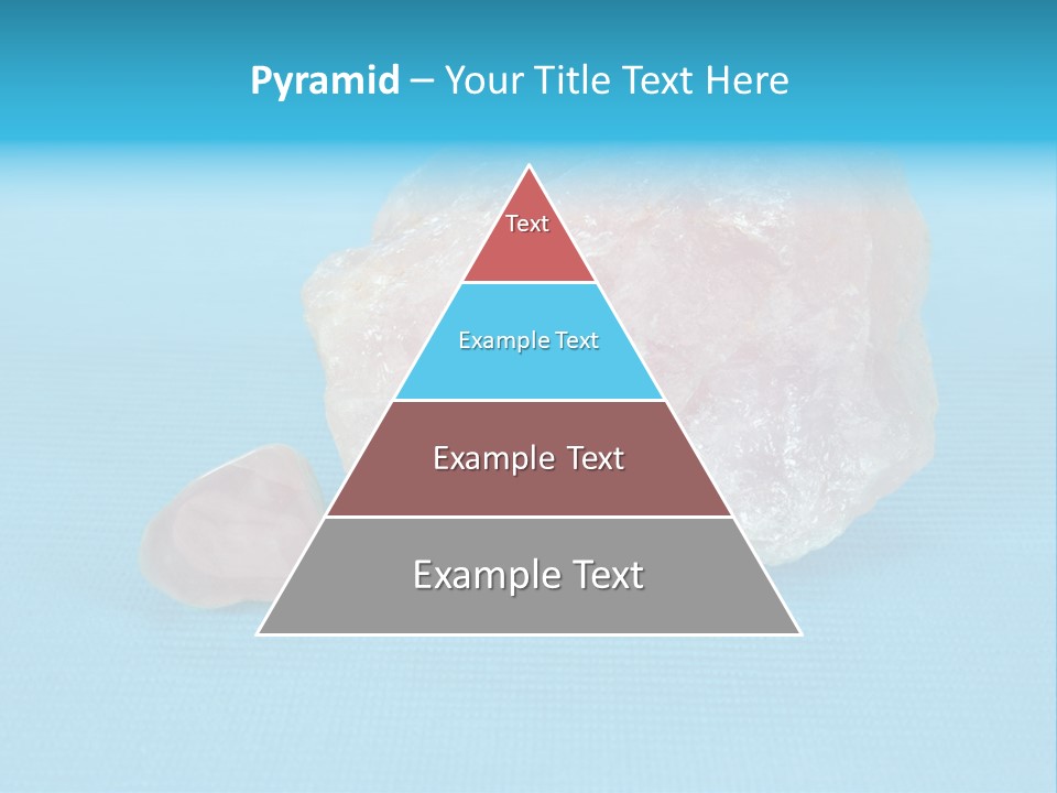 Crystal Wellness Pink PowerPoint Template