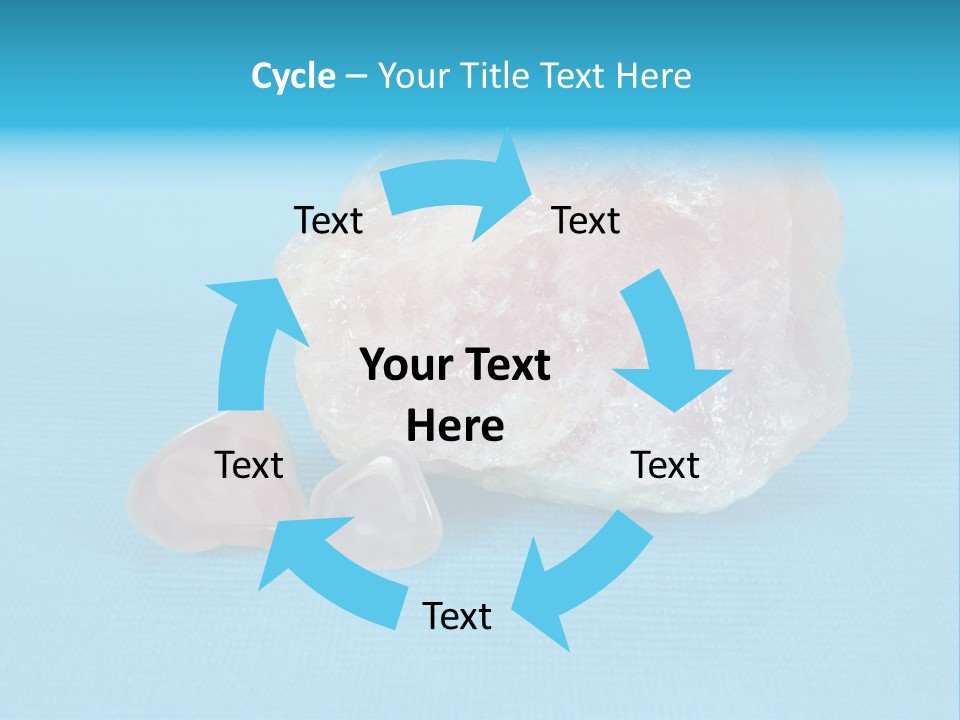 Crystal Wellness Pink PowerPoint Template