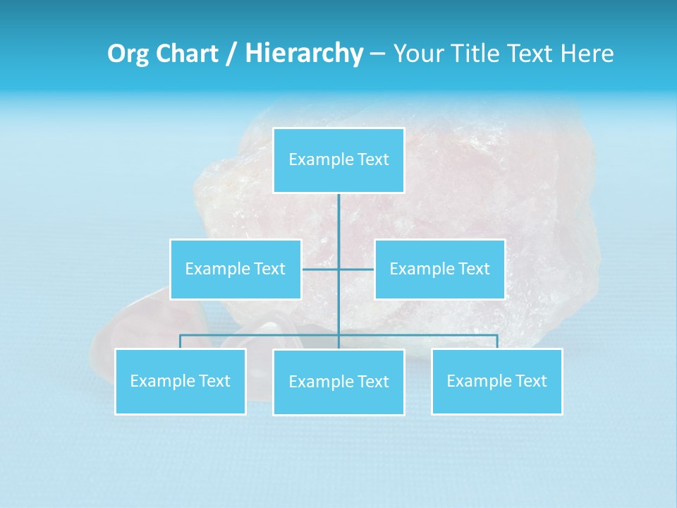 Crystal Wellness Pink PowerPoint Template