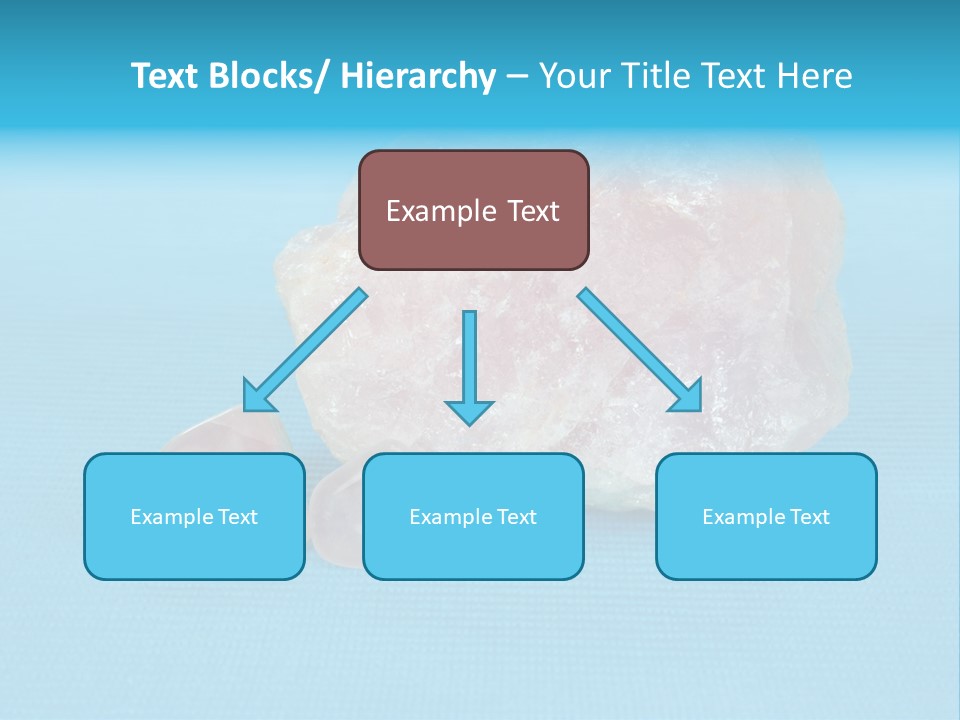 Crystal Wellness Pink PowerPoint Template