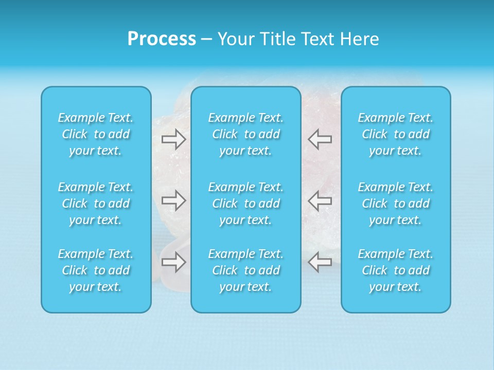 Crystal Wellness Pink PowerPoint Template