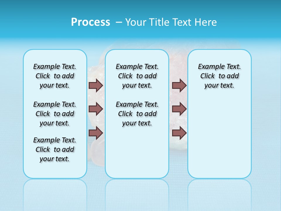 Crystal Wellness Pink PowerPoint Template
