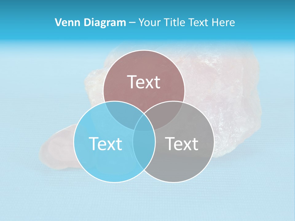 Crystal Wellness Pink PowerPoint Template