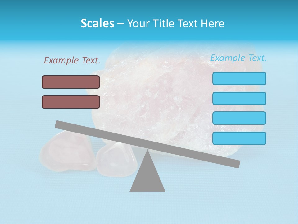 Crystal Wellness Pink PowerPoint Template