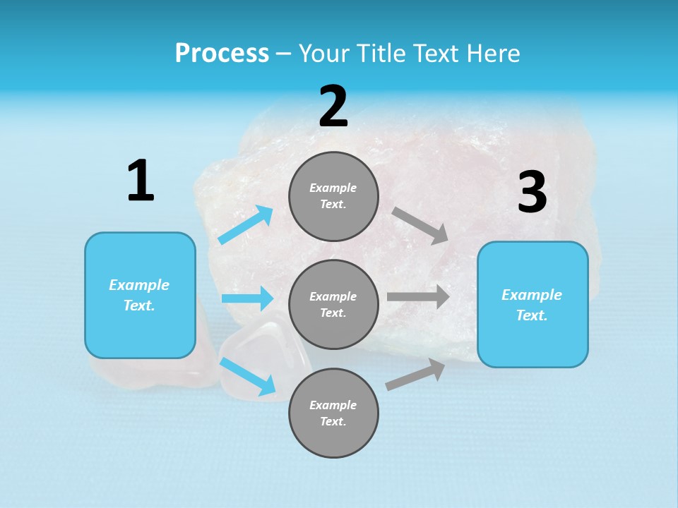 Crystal Wellness Pink PowerPoint Template