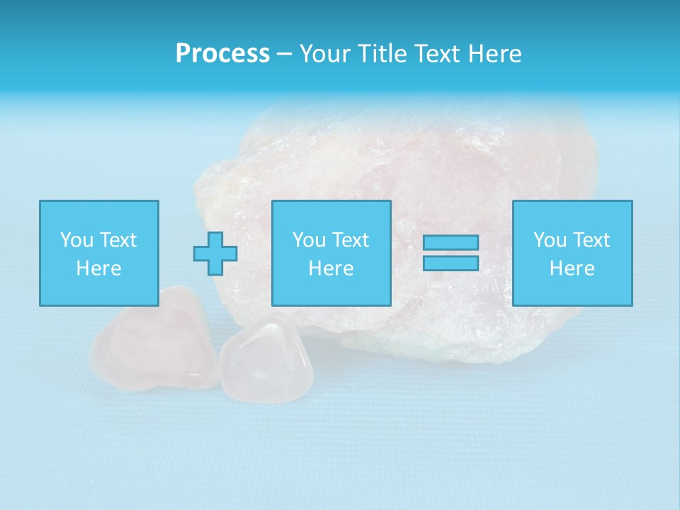 Crystal Wellness Pink PowerPoint Template