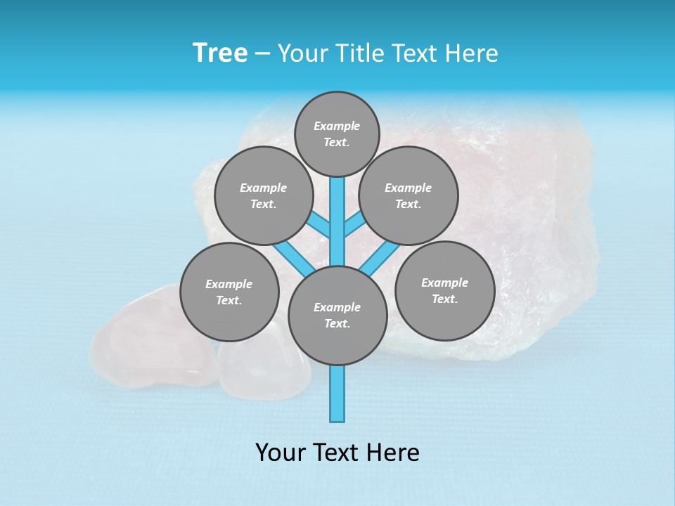 Crystal Wellness Pink PowerPoint Template