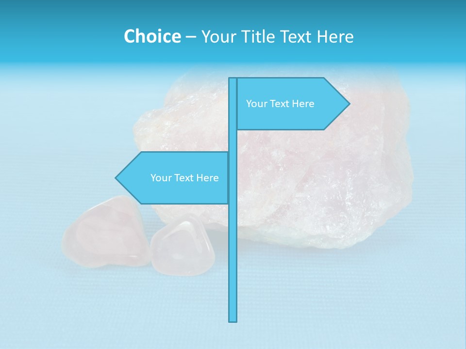 Crystal Wellness Pink PowerPoint Template