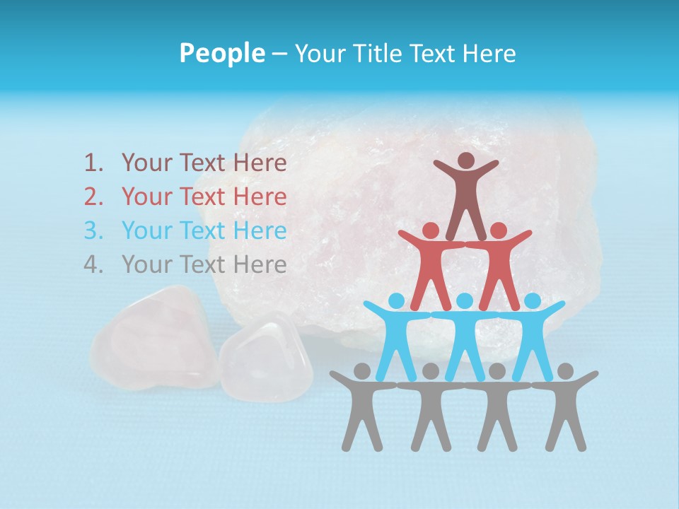 Crystal Wellness Pink PowerPoint Template