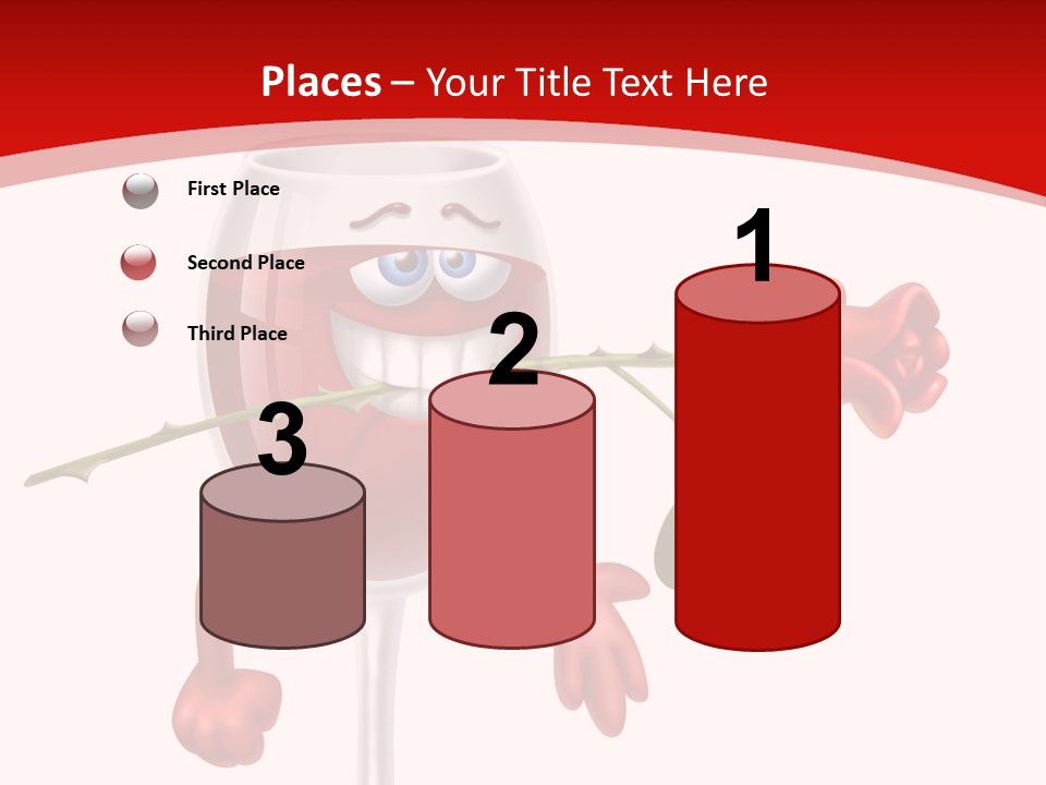 Romantic Wine Gift PowerPoint Template