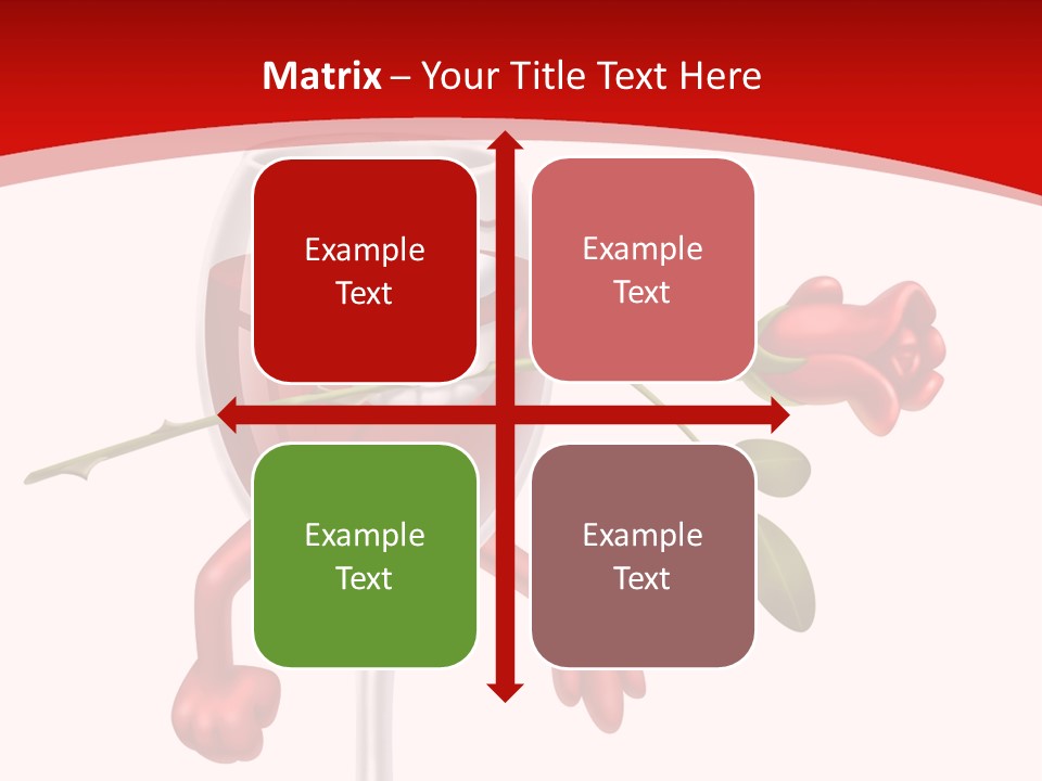 Romantic Wine Gift PowerPoint Template