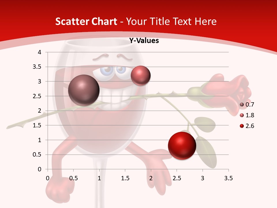 Romantic Wine Gift PowerPoint Template