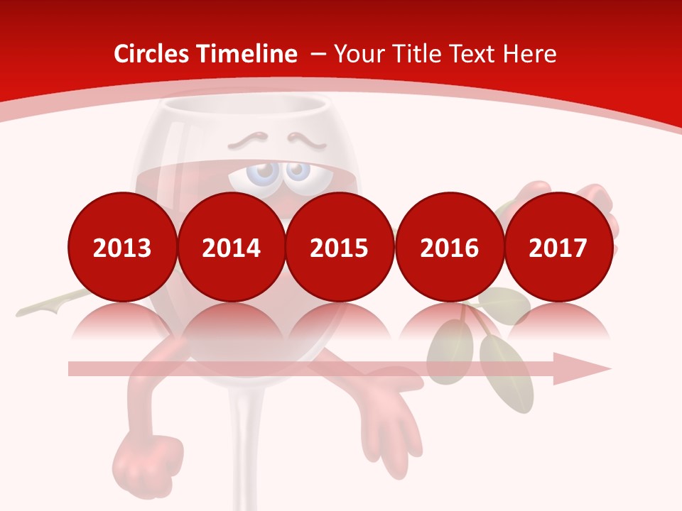 Romantic Wine Gift PowerPoint Template