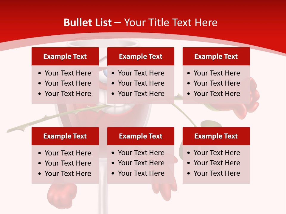 Romantic Wine Gift PowerPoint Template