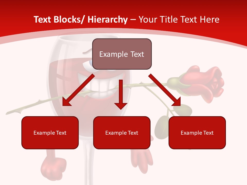 Romantic Wine Gift PowerPoint Template