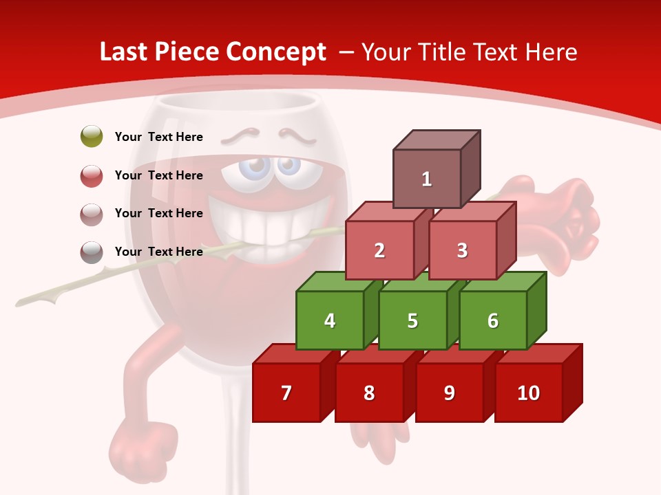 Romantic Wine Gift PowerPoint Template