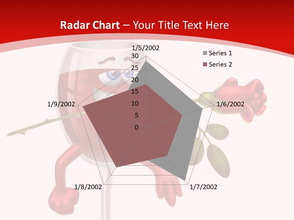 Romantic Wine Gift PowerPoint Template