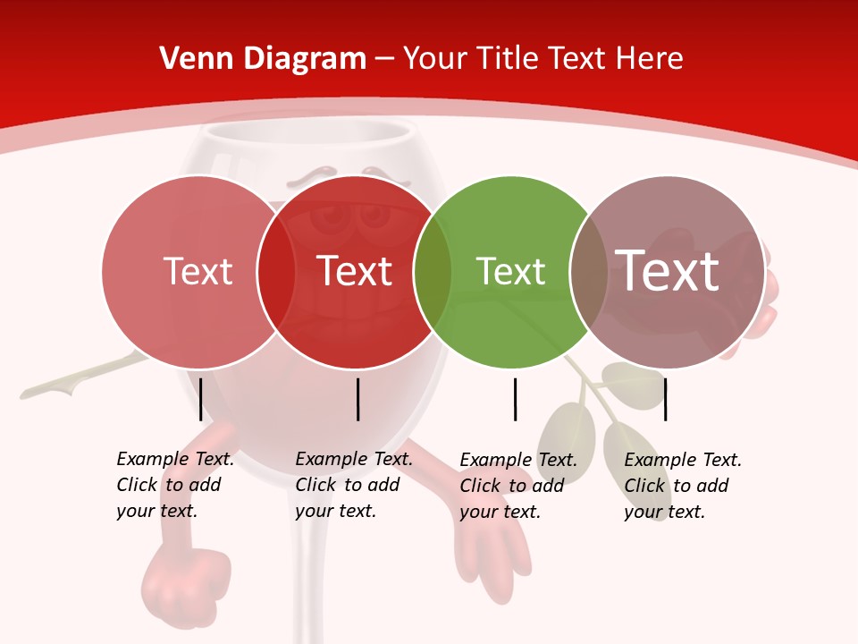 Romantic Wine Gift PowerPoint Template