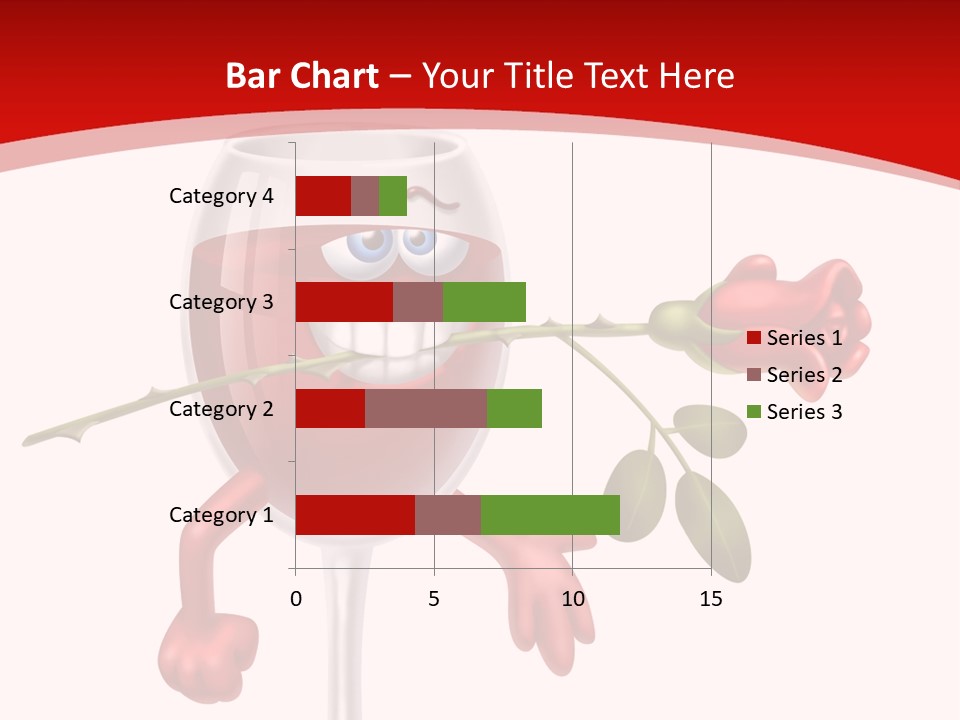 Romantic Wine Gift PowerPoint Template