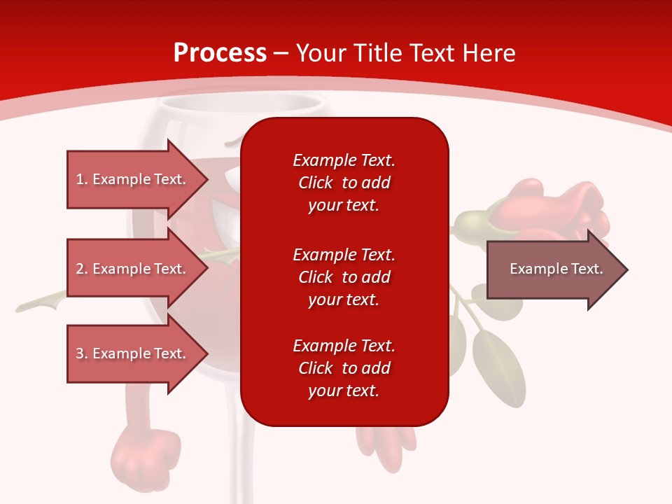Romantic Wine Gift PowerPoint Template