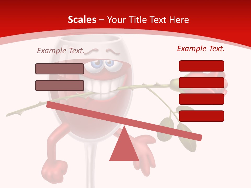 Romantic Wine Gift PowerPoint Template