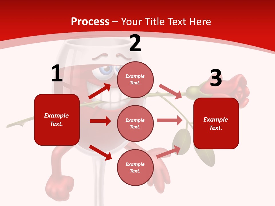 Romantic Wine Gift PowerPoint Template