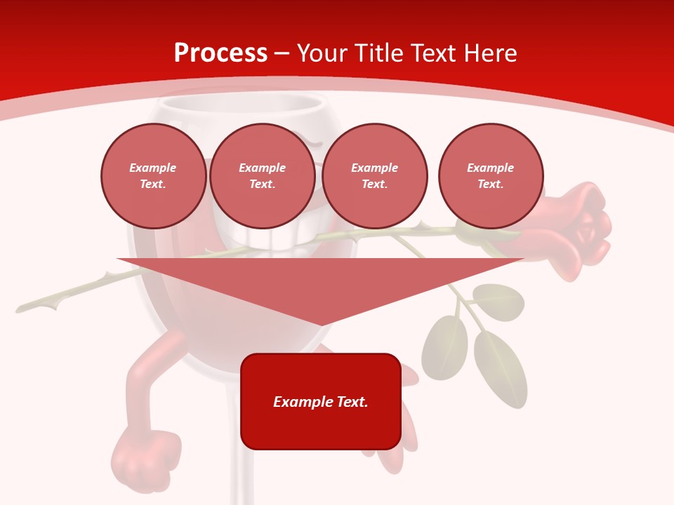 Romantic Wine Gift PowerPoint Template