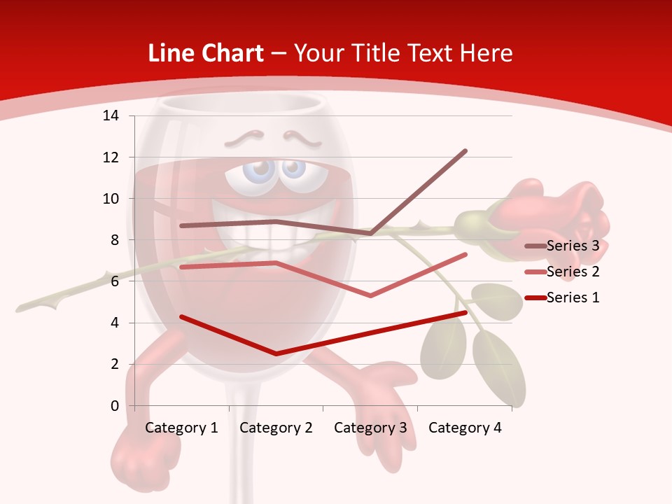 Romantic Wine Gift PowerPoint Template