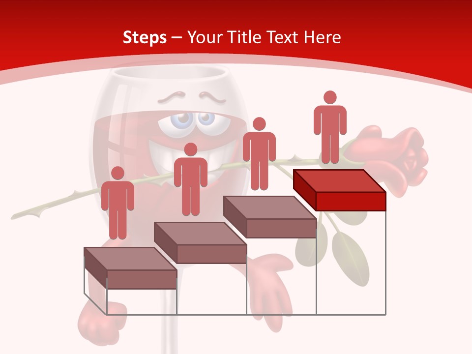 Romantic Wine Gift PowerPoint Template