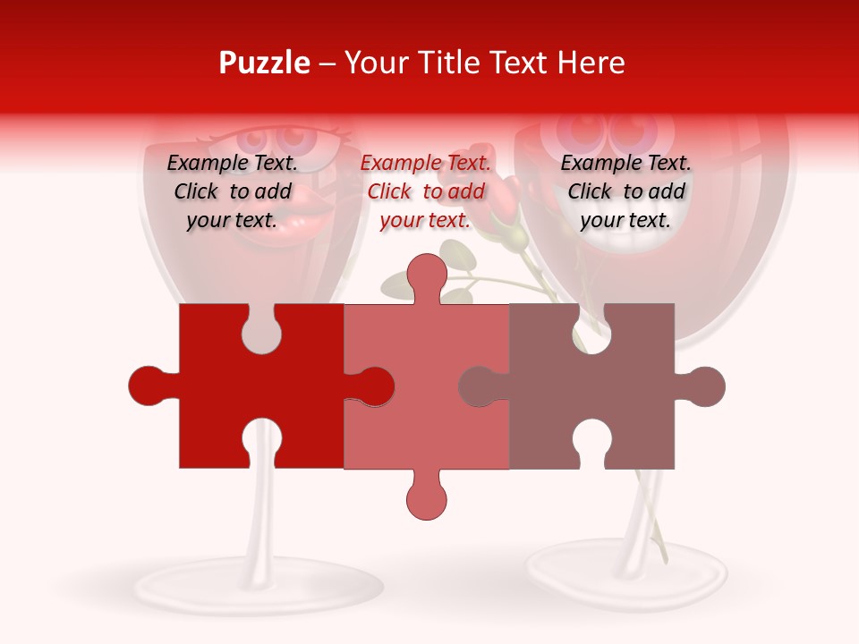 Wine Bridegroom Male PowerPoint Template