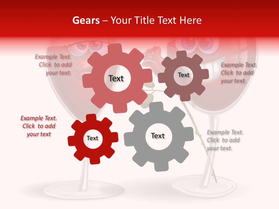 Wine Bridegroom Male PowerPoint Template