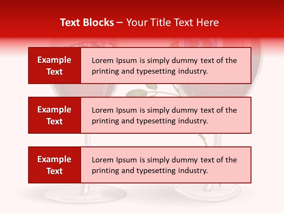 Wine Bridegroom Male PowerPoint Template