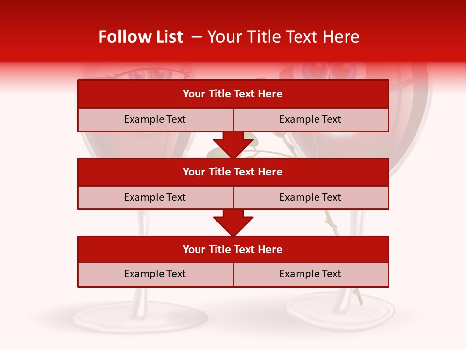 Wine Bridegroom Male PowerPoint Template